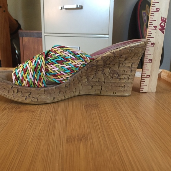 Vintage Bongo cork wedge. EUC. - Picture 8 of 8